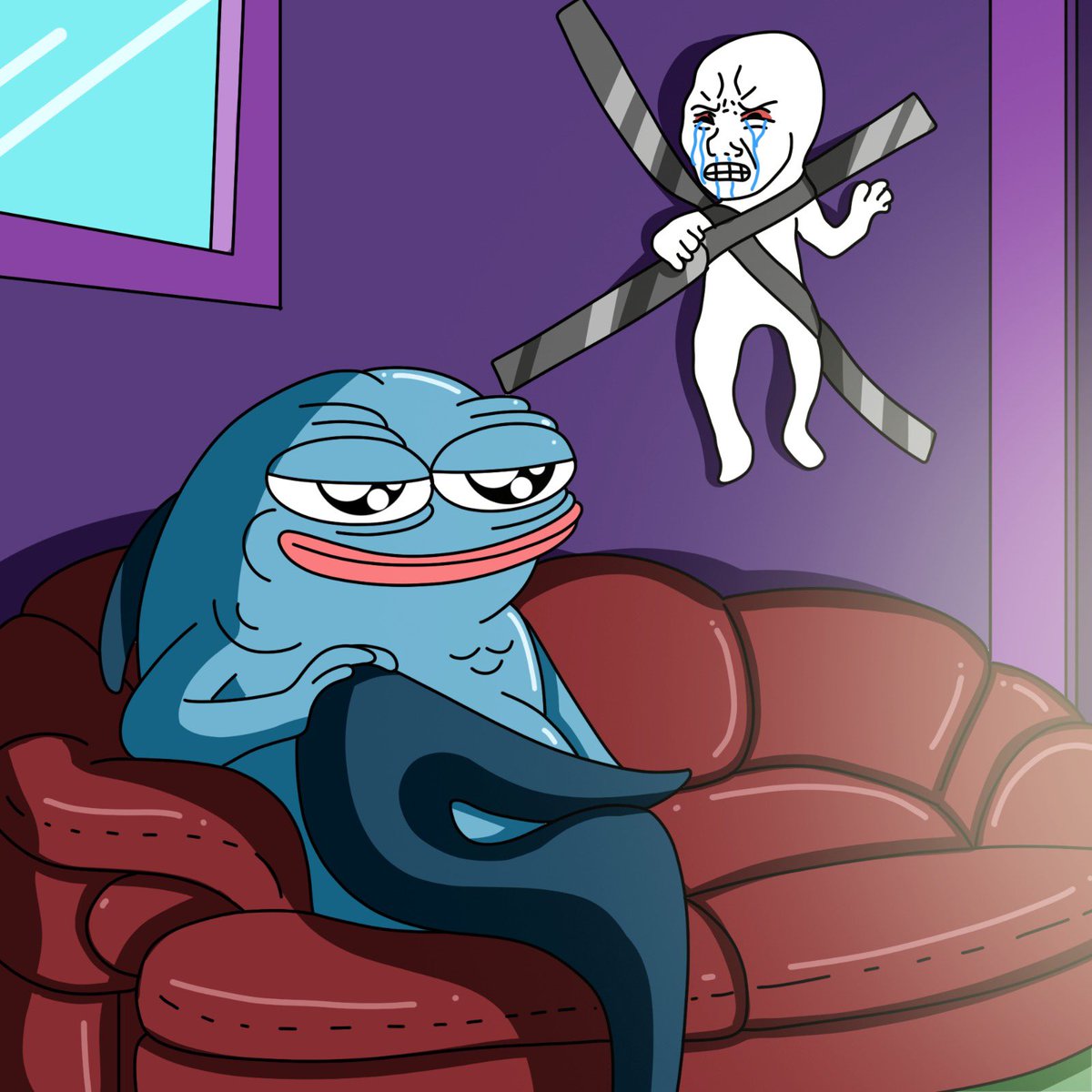 Jeet tried. Now he’s decoration. $BLUB ’s still comfy
