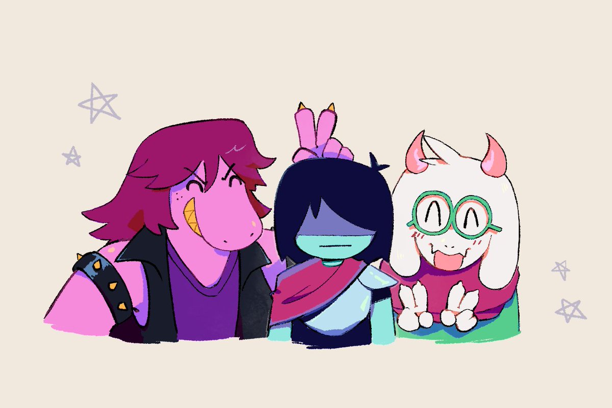 I love them like a lot #deltarune