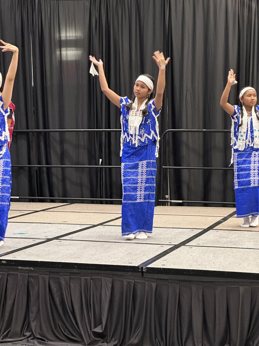 8th grader, Say Grave Lah, dancing at the World Refugee Event.  Great event celebrating the diversity that makes our community and our schools so special.
