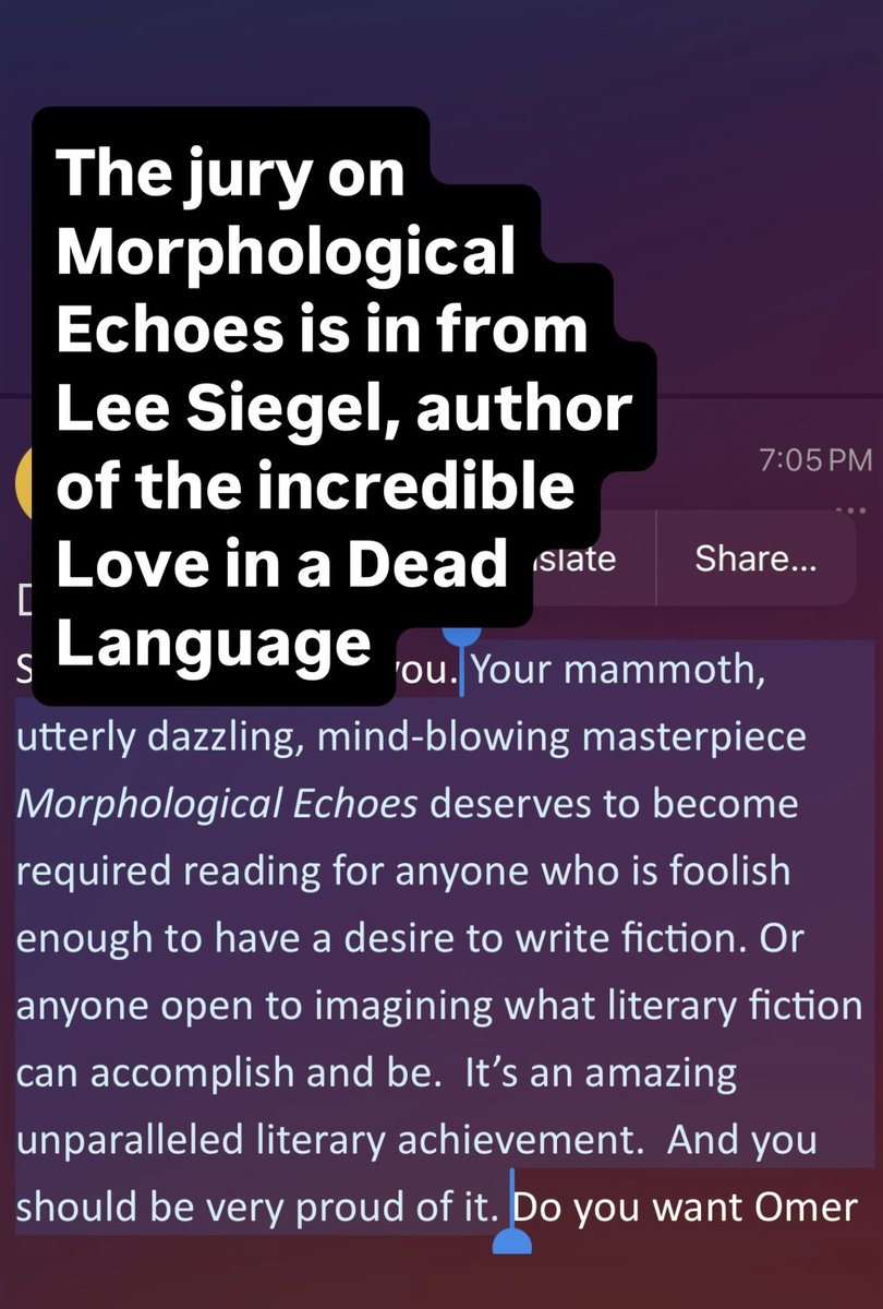 Now if only there were a single literary agent with some vision and ambition...