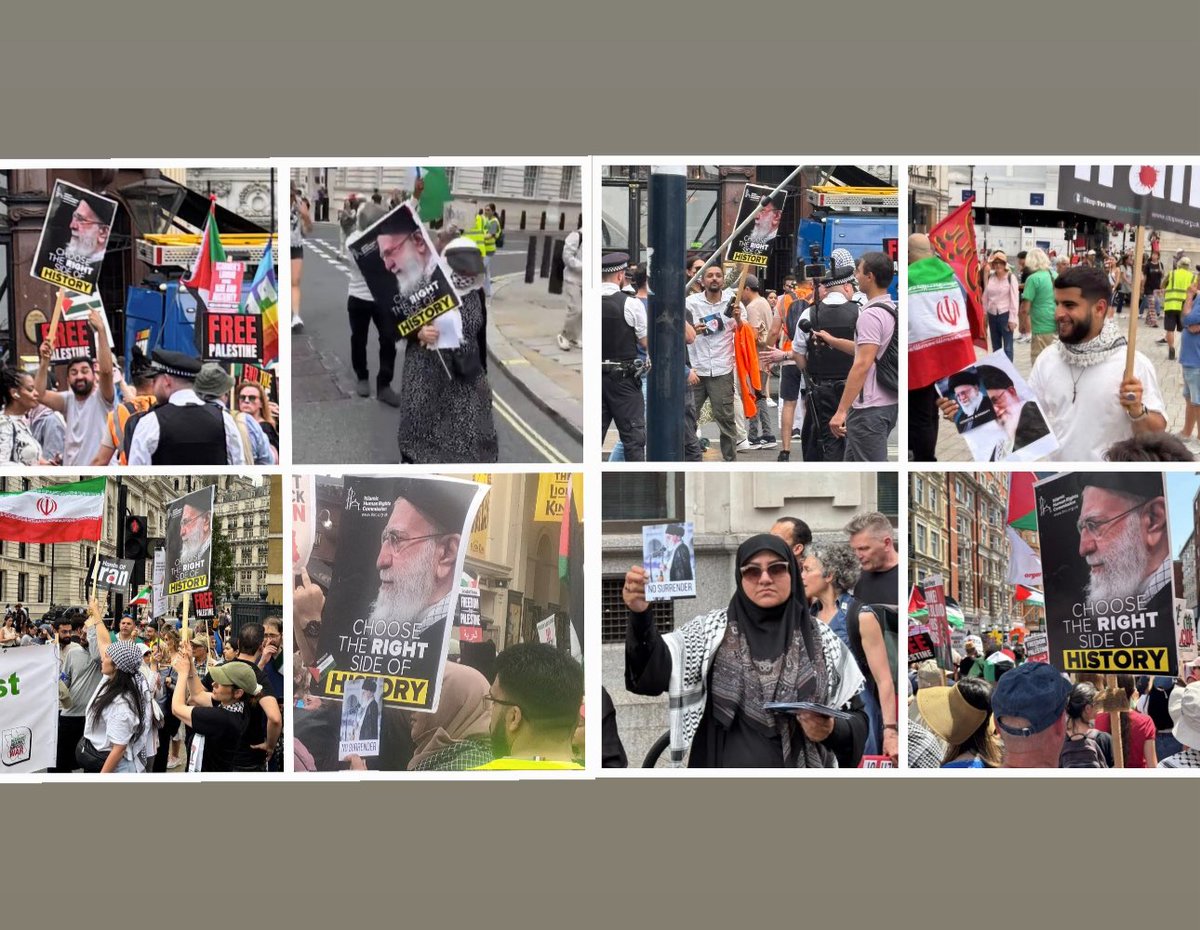 koshercockney's tweet image. I cannot believe what I’m seeing.

England. You have a very big problem.

People on the streets of London openly supporting a Regime that:

- Has the slogan “Death to the West”
- Tortures and rapes woman
- Bludgeons women to death for not wearing Hijabs
- Executes Gay people 
-…