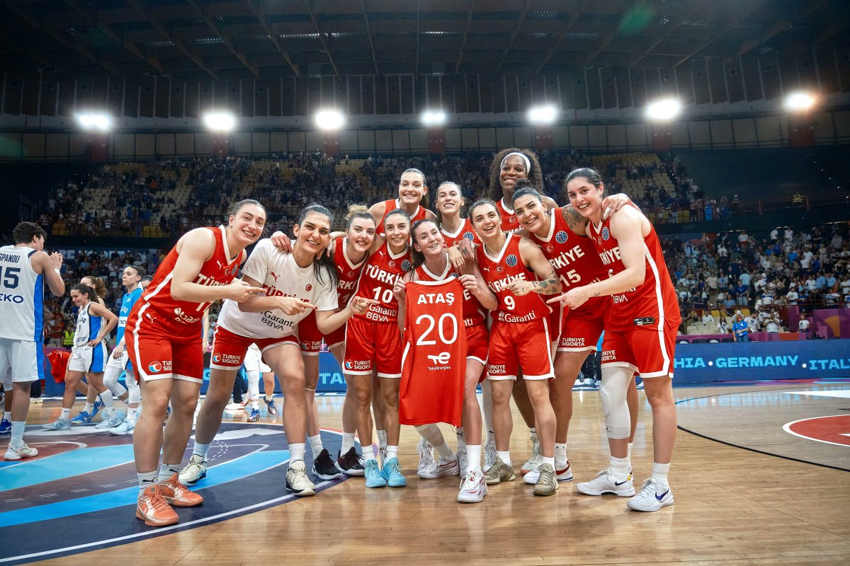Sizinle gurur duyuyoruz! 🇹🇷

#EuroBasketWomen