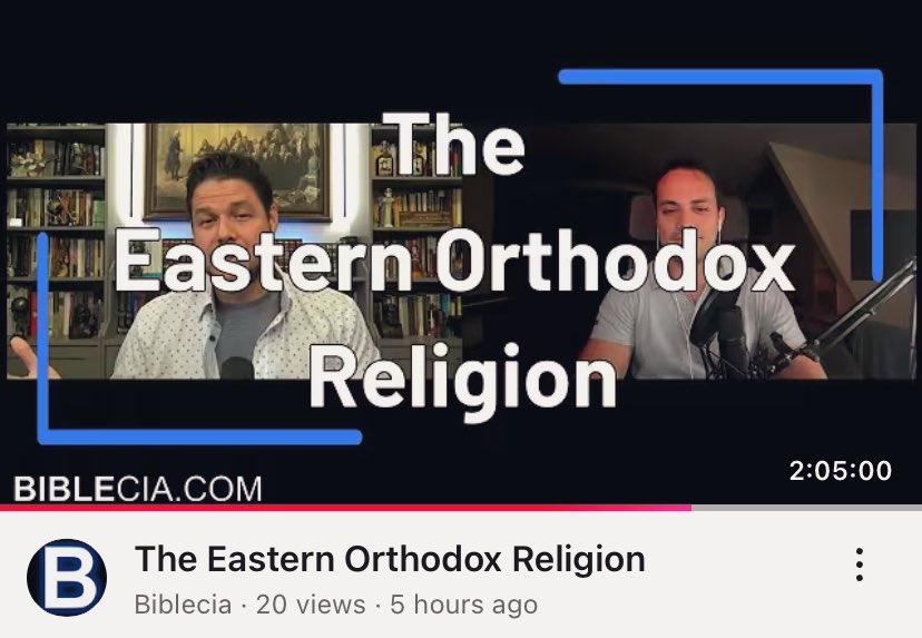 SeventhTrumpet7's tweet image. Please watch this insightful discussion I had with @Biblecia
I shared my perspective as someone who has lived in an Eastern Orthodox country and the full experience that comes with that.
#eo #orthodox #orthodoxy #christianity #interview
youtu.be/I5pPbjx5mHI?si…
