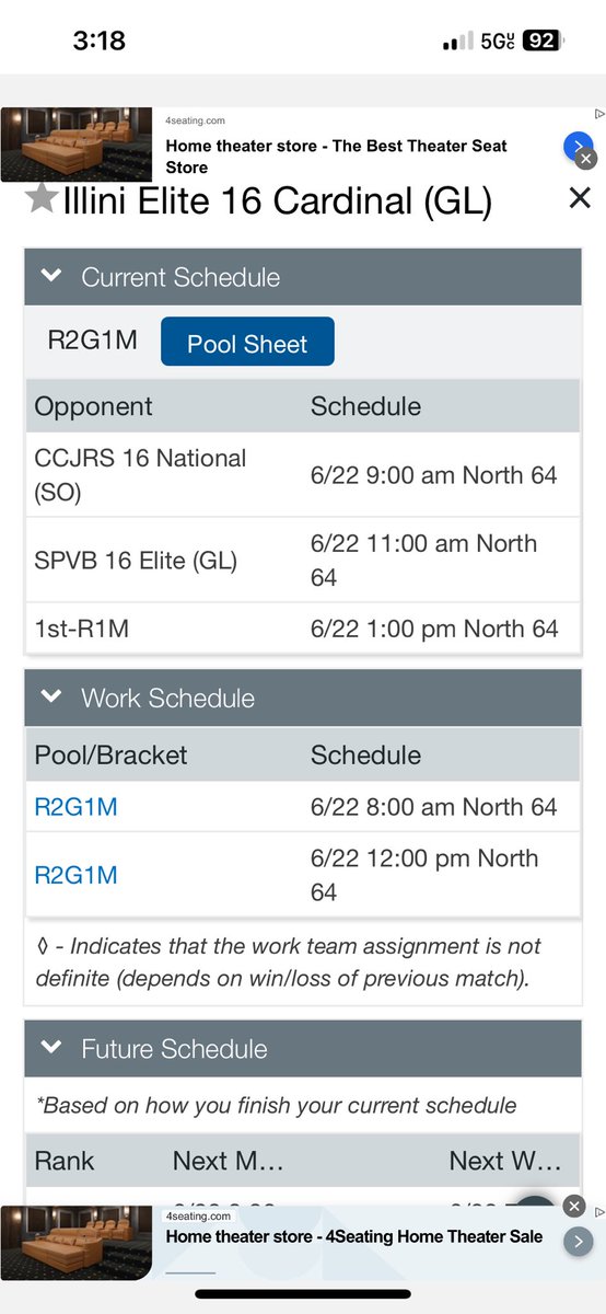 Amelia Lamberti (@mialamberti) on Twitter photo 1st place in our pool today! Ready for tomorrow πͺπ½
<a href="/CoachSamWol23/">Sam Wolinski</a>
<a href="/VBallrecruiter/">Kara Hill</a>
<a href="/IEVBC/">Illini Elite VBC - Recruiting</a>
#setter #volleyball #2027 1st place in our pool today! Ready for tomorrow πͺπ½
<a href="/CoachSamWol23/">Sam Wolinski</a>
<a href="/VBallrecruiter/">Kara Hill</a>
<a href="/IEVBC/">Illini Elite VBC - Recruiting</a>
#setter #volleyball #2027