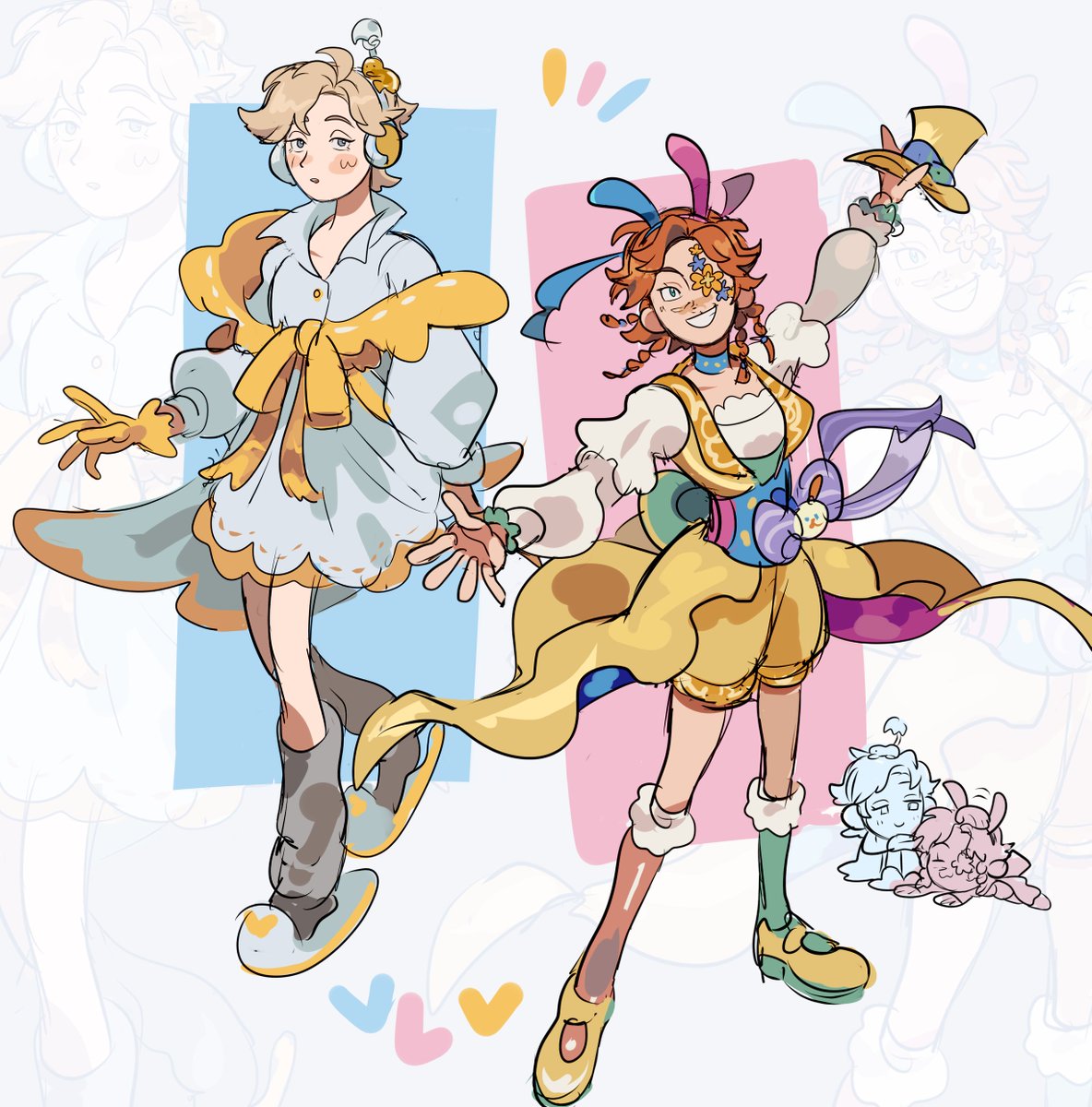 alosrovolo's tweet image. i am soooooo normal about them and those outfits ๐๐๐๐