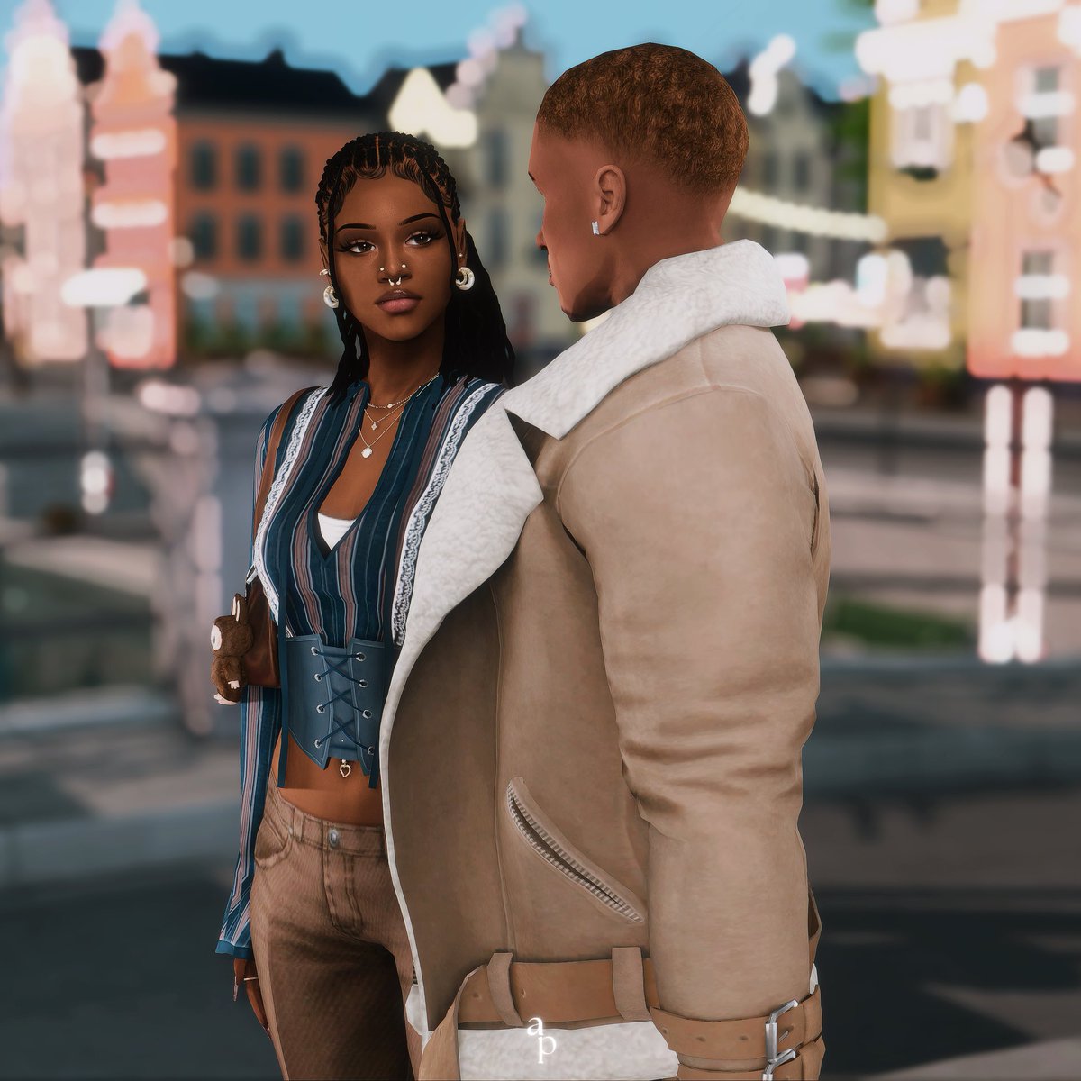 aashwarrplays's tweet photo. camille &amp; antony exploring nordhaven. ⚓️ #TheSims4 https://t.co/rb25REjbfw
