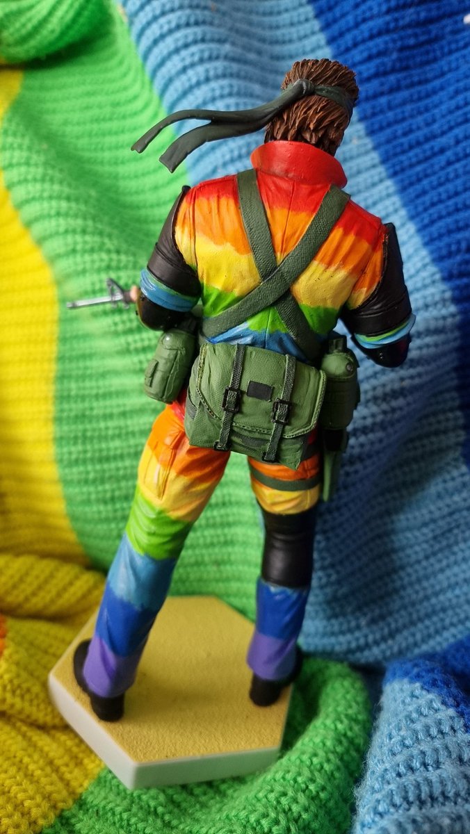 Big Blocks finished (mostly,) i'm just not sure how to do the fox logo on his armbands yet lol