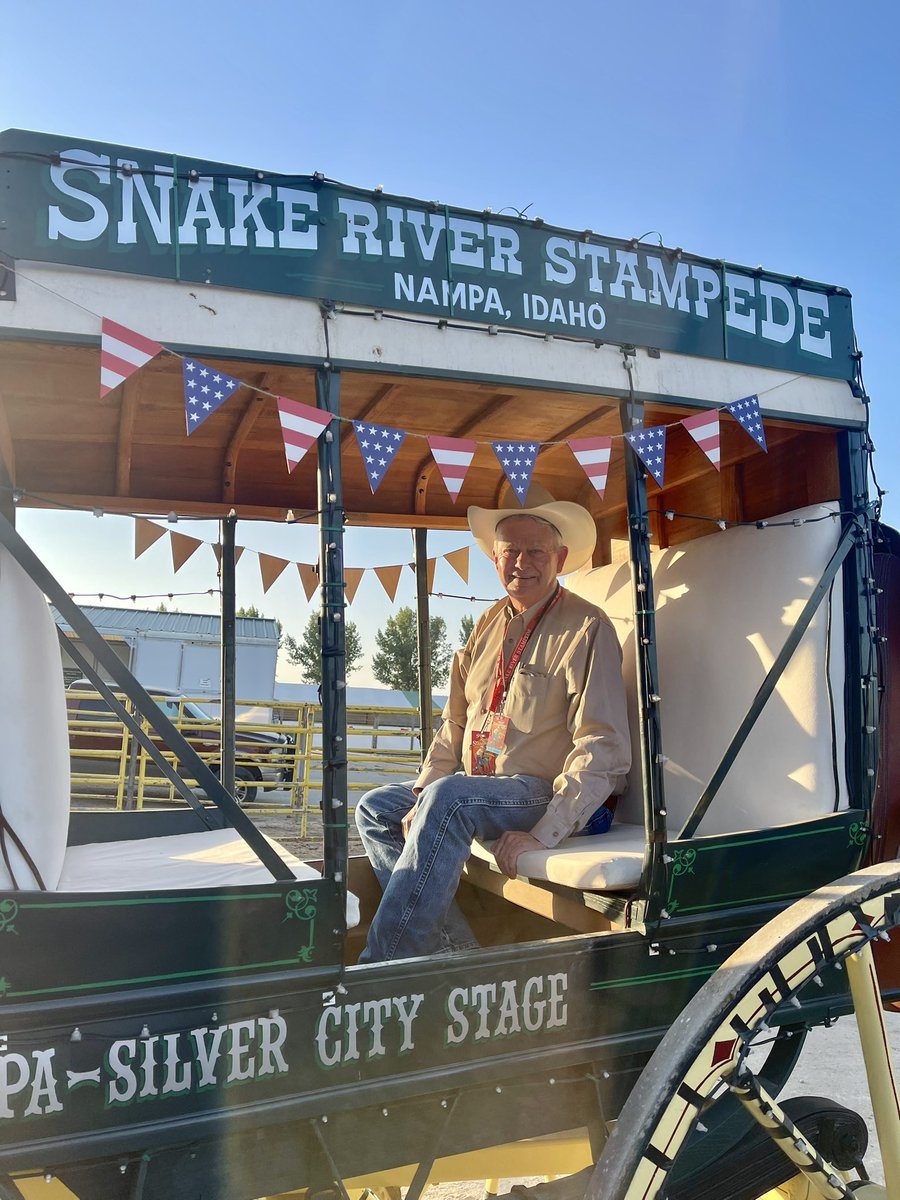 Great to celebrate 110 years of the Snake River Stampede this week. Rodeo season is officially here!