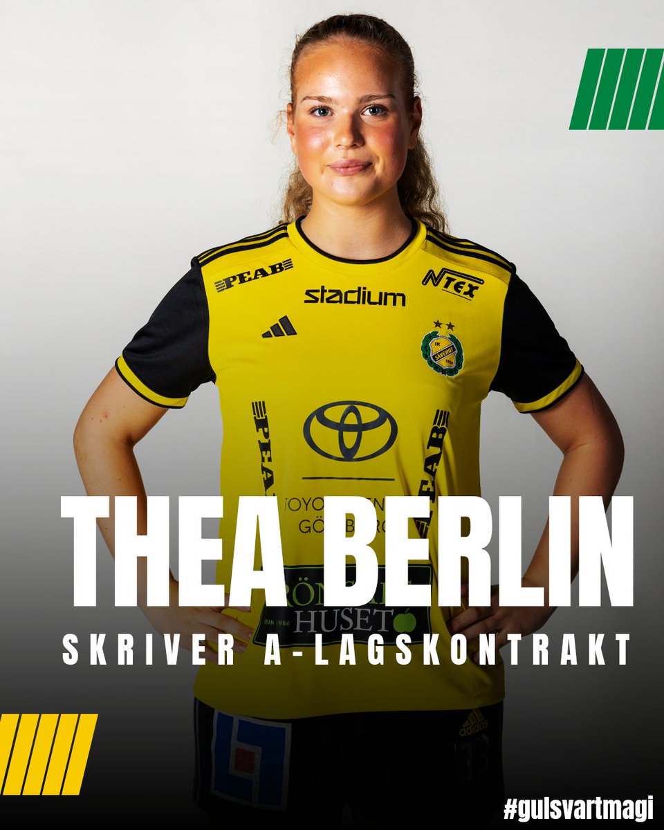 Thea Berlin får A-lagskontrakt
Thea, som är uppvuxen i Partille och har gått hela vägen genom Sävehofs ungdomsled, får nu chansen att fortsätta sin resa i klubbens A-lag. 
Läs mer på vår hemsida savehof.se
#sävehof #gulsvartmagi