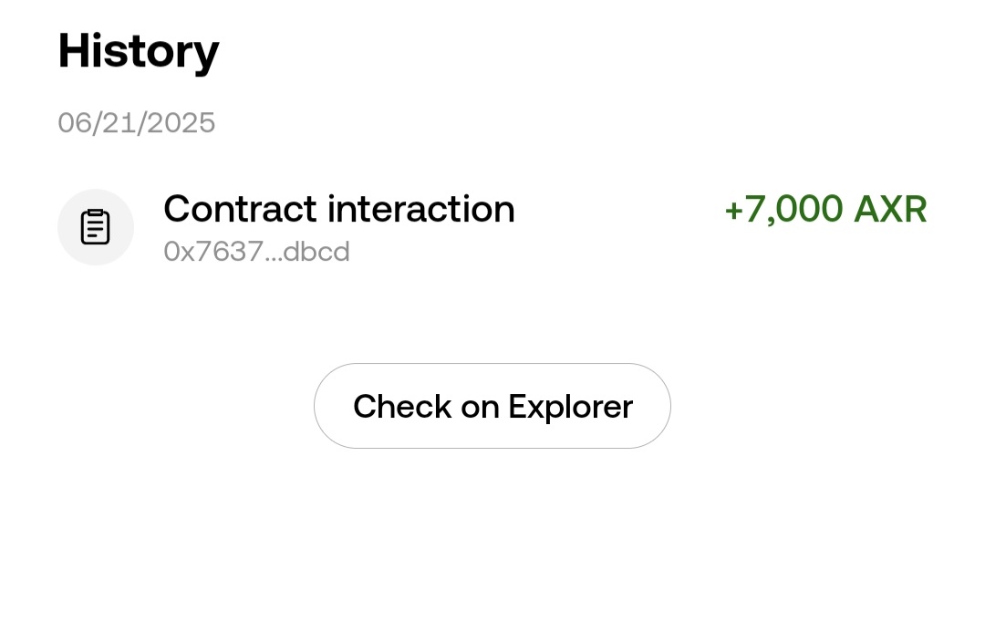 Thank you <a href="/AIxVC_io/">AIxVC</a> for the amazing $AXR airdrop! Grateful for the opportunity and excited for what's next with your platform. 

And a big shoutout to my mentor  @BenjiStackzzz for putting me on this gem!  #AIxVC #AXR
