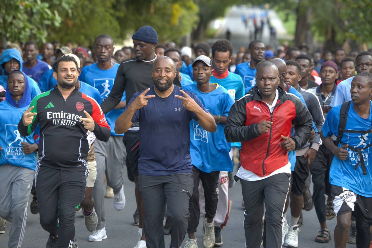 Businessman Abubakar Joho and I, joined youth from across the county for a morning exercise session promoting healthy living and bonding. 

Mr. Joho encouraged participants to maintain discipline in all aspects of life, emphasizing the importance of resisting negative peer