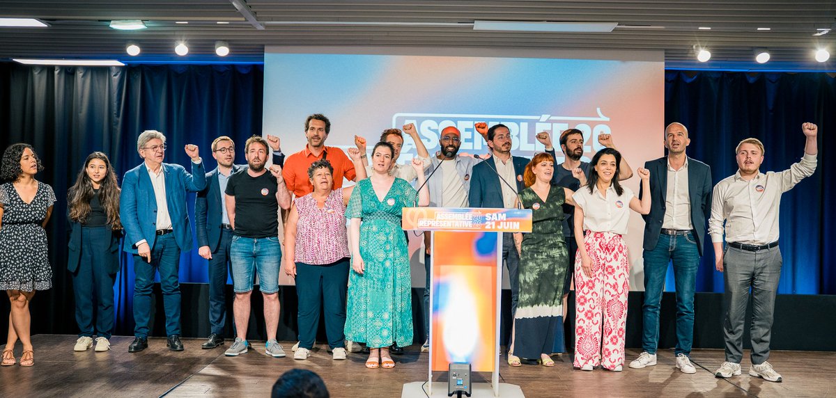 Assemblée représentative de la <a href="/FranceInsoumise/">La France insoumise</a> aujourd'hui.

Nous sommes prêts pour les municipales et tous les combats à venir. Un mot d'ordre : tout changer !

Le vote des insoumis sur la feuille de route du mouvement est ouvert jusqu'au 7 juillet : la-fi.fr/vote0625