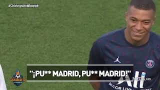 Madrid fans getting mad over this what was he supposed to do cry and say pls i will be joining Real Madrid soon don’t say that?😭