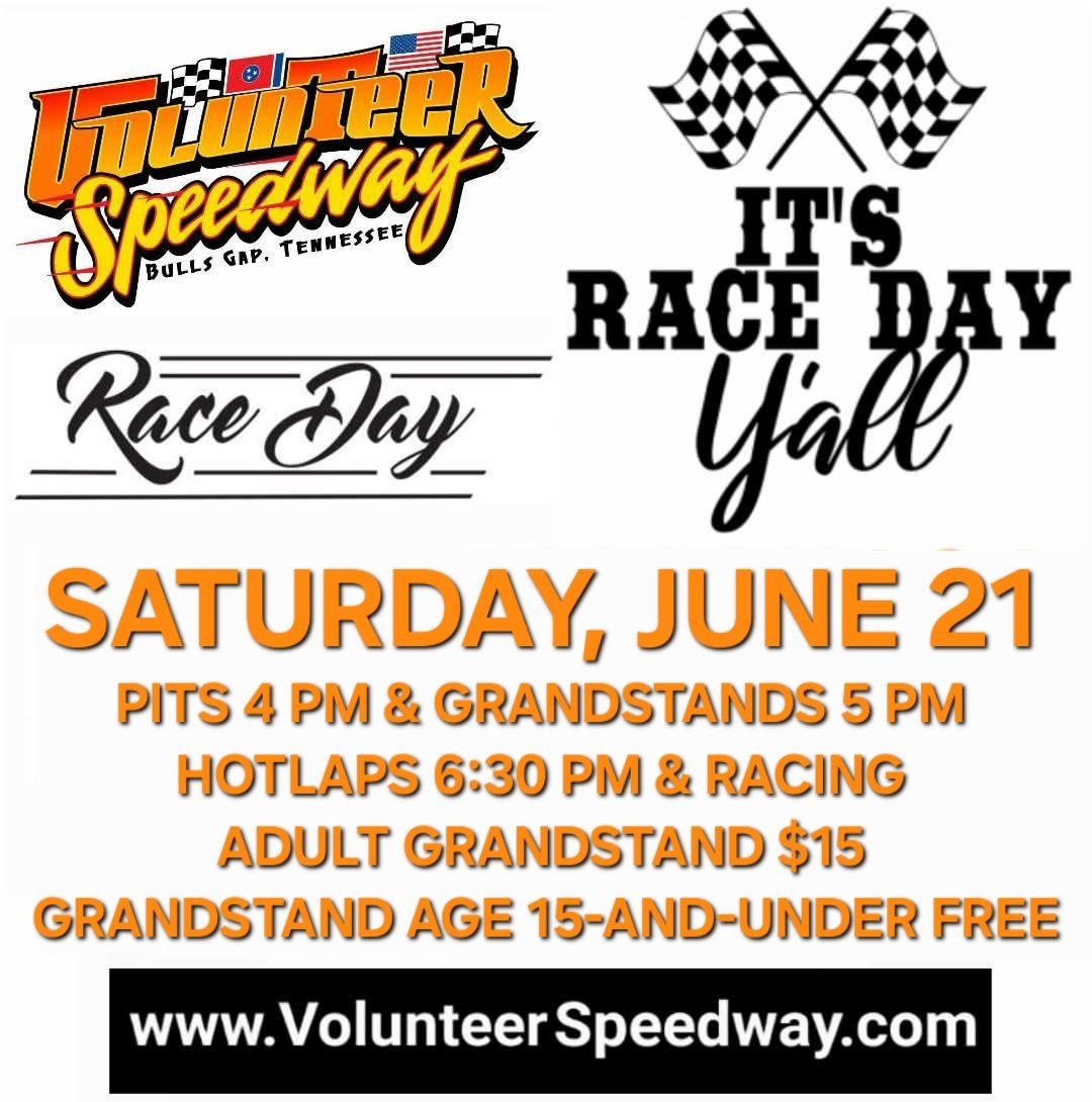Volunteer Speedway (@thegap_volspdwy) on Twitter photo There's not a cloud in the sky, it's sunny and Race Day <a href="/TheGap_VolSpdwy/">Volunteer Speedway</a> ... Full details VolunteerSpeedway.com There's not a cloud in the sky, it's sunny and Race Day <a href="/TheGap_VolSpdwy/">Volunteer Speedway</a> ... Full details VolunteerSpeedway.com