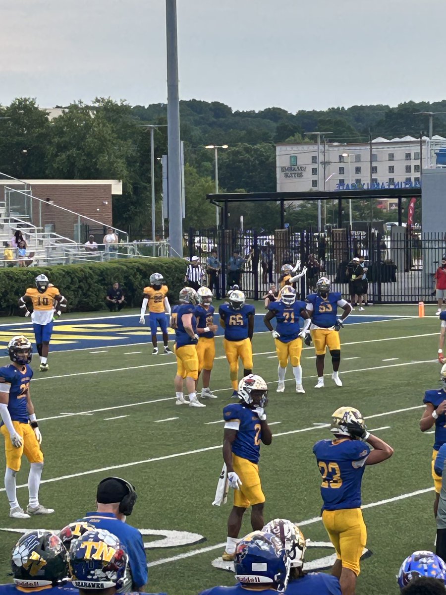 Mount Pleasant HS (DE) Football (@greenknightsfb) on Twitter photo Congratulations to the Blue Team and Kevin <a href="/65ont0p/">Kevin Williams</a> on their 48-18 Blue Gold Game win last night. What a wonderful event! #mountpride #teamblue #seniors #bluegold #friendship #buddies #football #GreenKnightsALLin Congratulations to the Blue Team and Kevin <a href="/65ont0p/">Kevin Williams</a> on their 48-18 Blue Gold Game win last night. What a wonderful event! #mountpride #teamblue #seniors #bluegold #friendship #buddies #football #GreenKnightsALLin