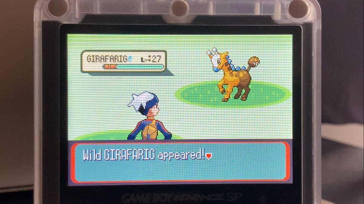 olig22's tweet image. Shiny Girafarig after 8450 random encounters in Ruby!

This was my main target for this week so very happy to have caught it. 

#SafariWeek2025