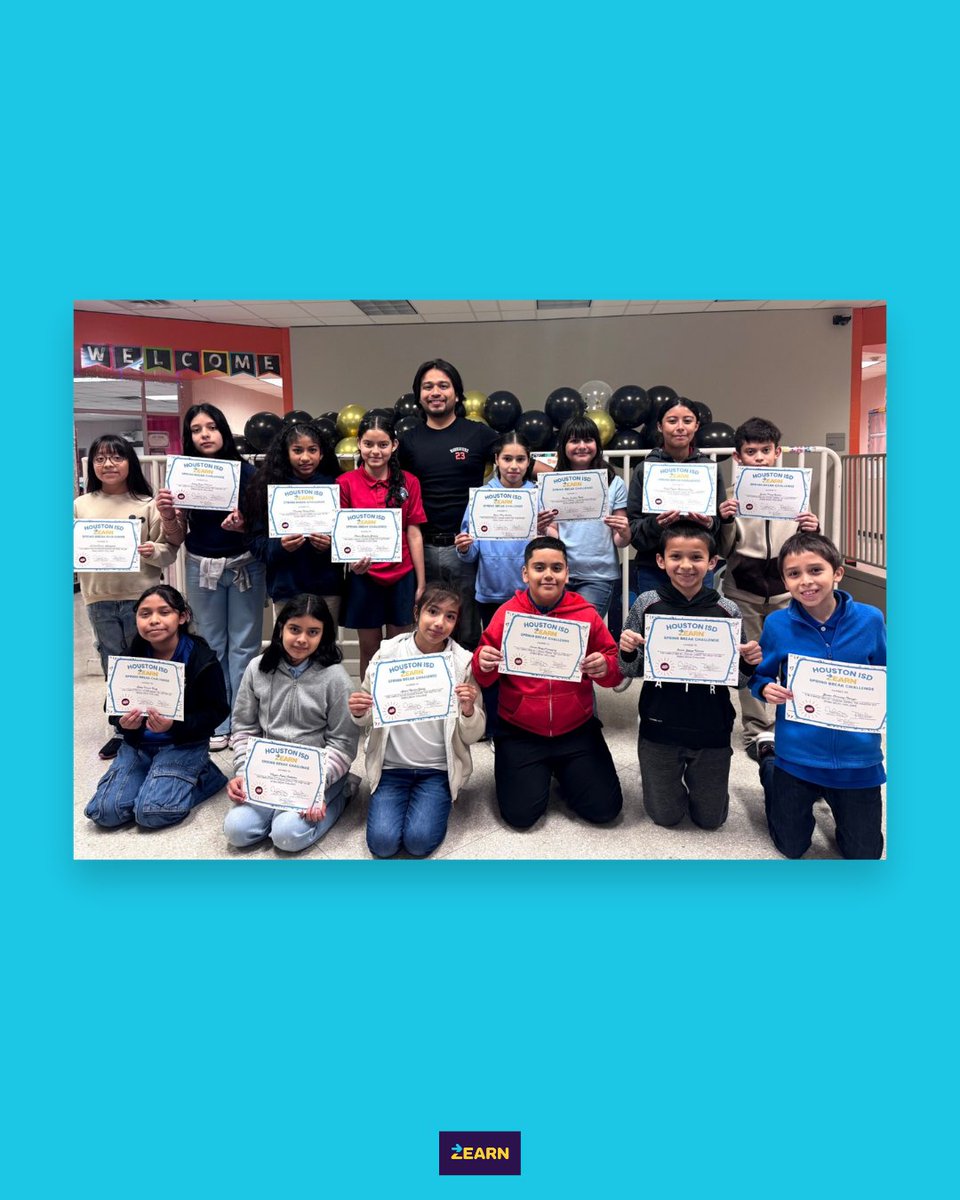 Zearn (@zearned) on Twitter photo 🎉 We’re celebrating all of the students who worked hard on completing their Zearn lessons this year, like the Texas students in Mr. Ramos’ class! 🥳
Great job! 👏
<a href="/Chris_ARamos/">Christian Ramos</a> <a href="/hisd_SRE/">Sylvan Rodriguez ES</a> 🎉 We’re celebrating all of the students who worked hard on completing their Zearn lessons this year, like the Texas students in Mr. Ramos’ class! 🥳
Great job! 👏
<a href="/Chris_ARamos/">Christian Ramos</a> <a href="/hisd_SRE/">Sylvan Rodriguez ES</a>