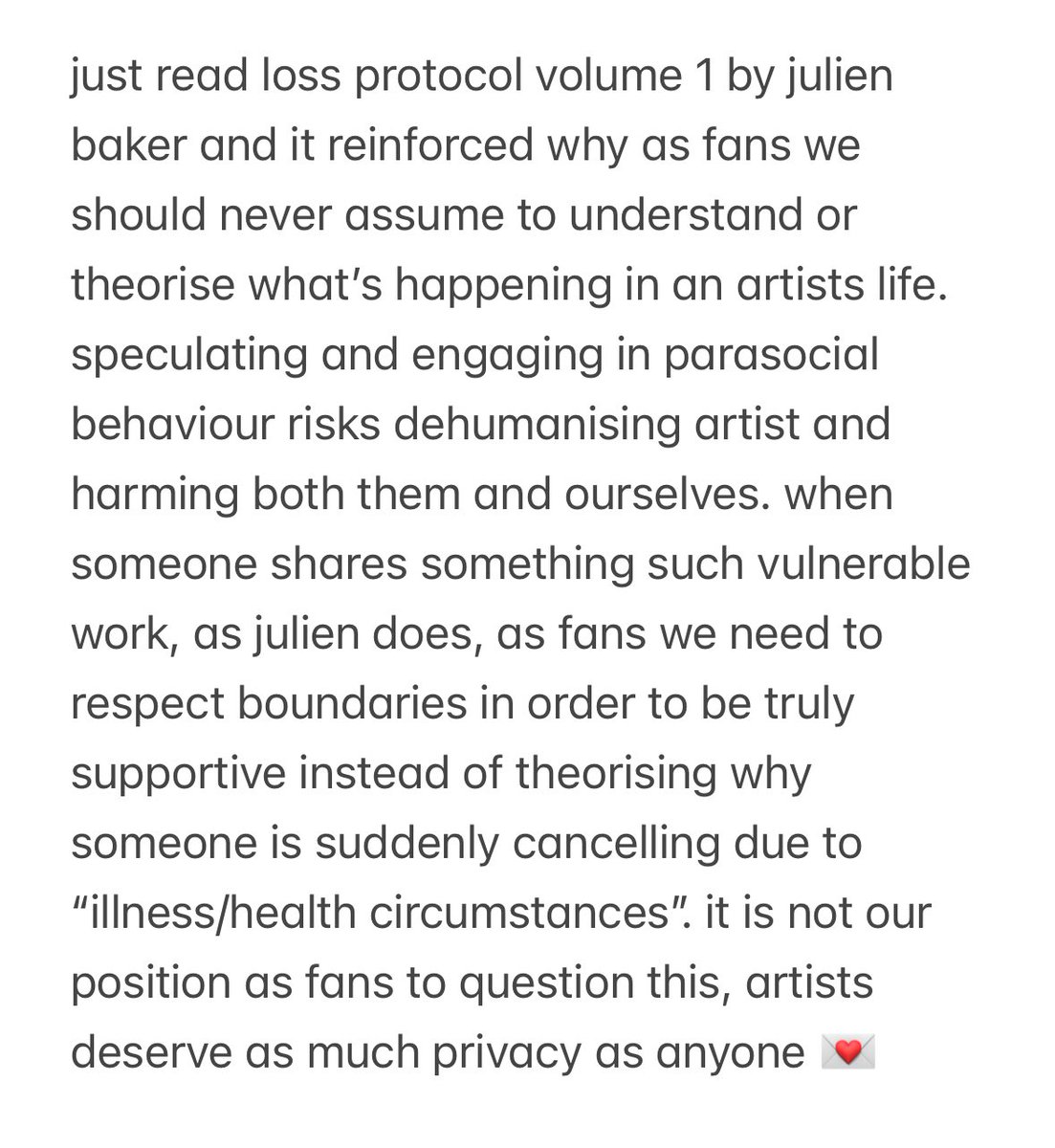 just wanted to say this based on some tweets i’ve been seeing 🤍