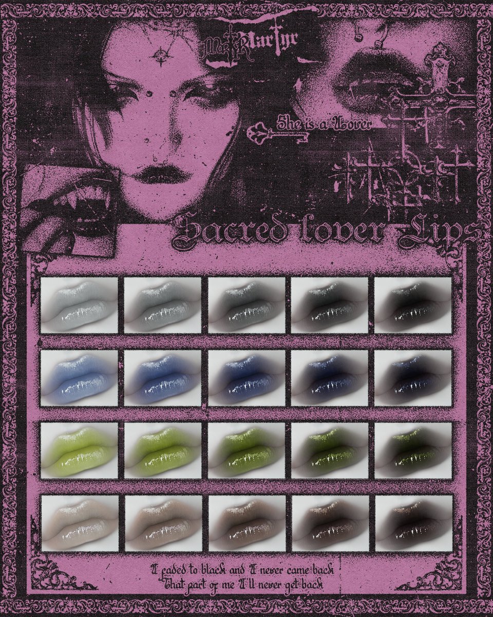 Preview for Sacred Lover lips out now @ Sabbath