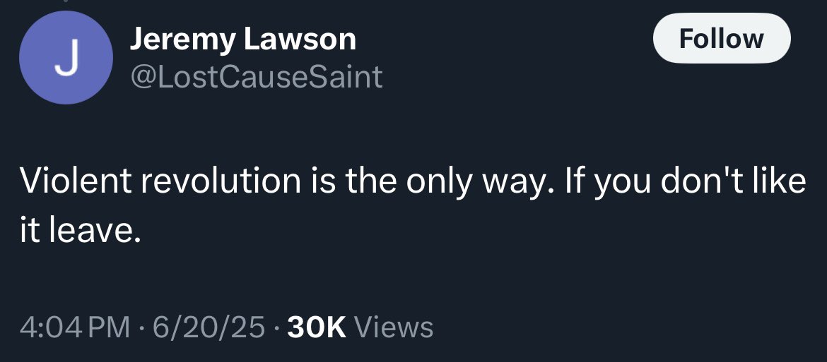 Katie Daviscourt 📸 (@katiedaviscourt) on Twitter photo The Antifa suspect who assaulted <a href="/camhigby/">Cam Higby 🇺🇸</a> in Seattle said in a post yesterday that a “violent revolution” against ICE is the only way forward.
Why hasn’t Jeremy Calvin Lawson, aka Jack Rack, been taken into custody yet? <a href="/SeattlePD/">Seattle Police Department</a> <a href="/FBISeattle/">FBI Seattle</a>
He’s clearly a danger to society. The Antifa suspect who assaulted <a href="/camhigby/">Cam Higby 🇺🇸</a> in Seattle said in a post yesterday that a “violent revolution” against ICE is the only way forward.
Why hasn’t Jeremy Calvin Lawson, aka Jack Rack, been taken into custody yet? <a href="/SeattlePD/">Seattle Police Department</a> <a href="/FBISeattle/">FBI Seattle</a>
He’s clearly a danger to society.