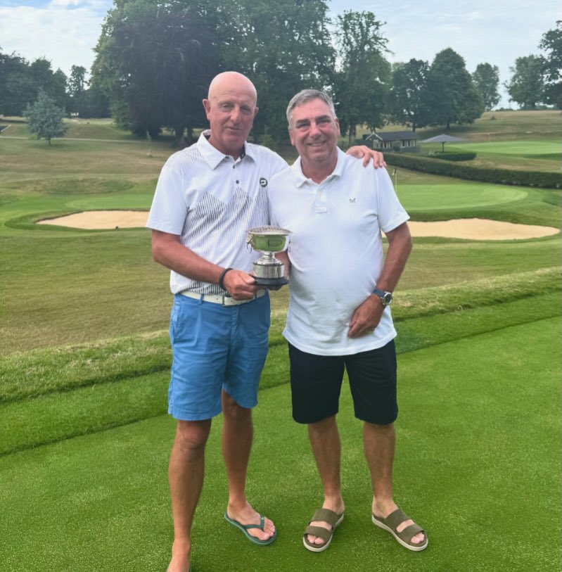 Plenty of fun in the sun with 130 members playing in Captains Day

Captain Andy McFayden, supported by his family made sure everyone was kept refreshed with plenty of food and drink

The winners of the main completion were Trevor Hoppitt and Phil Swan.  With a brilliant 46 points