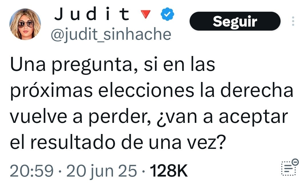 ¿Alguien le puede decir a esta oligofrénica quién ganó las últimas elecciones?, que me tiene bloqueado. Si lo hacéis con colorines lo entenderá más fácil.