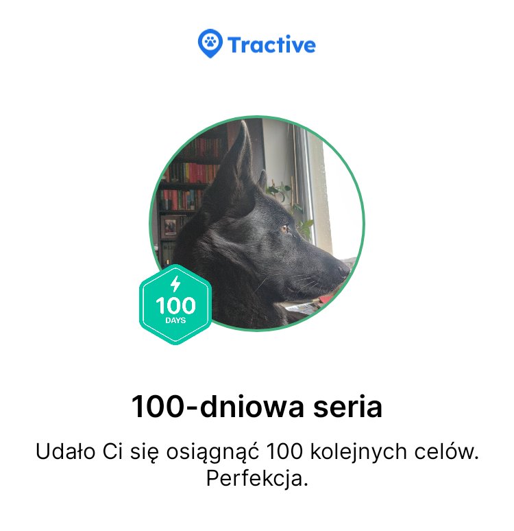AgataHania's tweet photo. Moje zwierzę zdobyło właśnie tę odznakę! https://t.co/6UvQxRSgzn