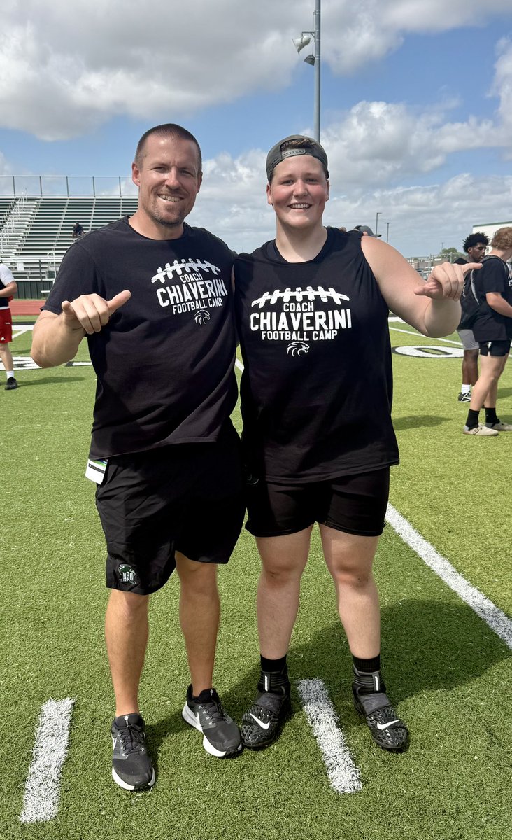 Gary_N2007's tweet image. After a great camp and conversation with @CoachSuth74 and @CoachChev6 I am thrilled to announce my first NCAA Division 2 scholarship offer from Northeastern State University.
@CoachSteamroll @Coach_Moore5 @Coach_Hill2 @Coach__OMalley @ProsperEaglesFB