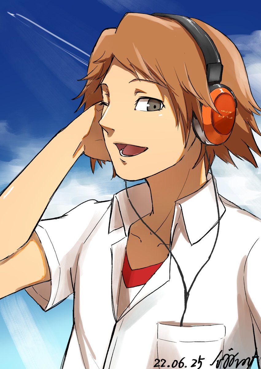 よよよ、よ～すけ～誕生日おめでとう～！
相棒といったら陽介！また殴り合おう！
#花村陽介誕生祭2025  #花村陽介 #P4 #ペルソナ4