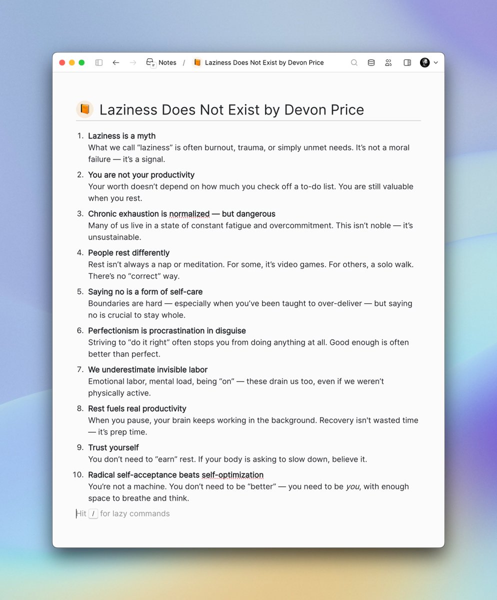 The book                            The lessons