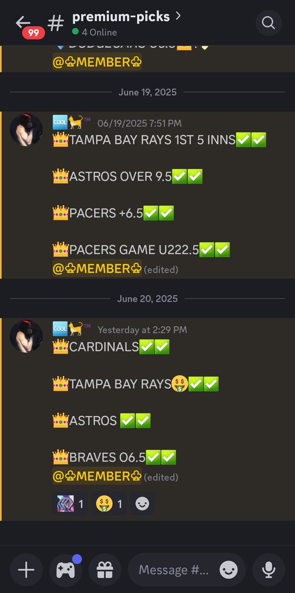 JUNE 20TH 
#sportsbettingtwitter tap in