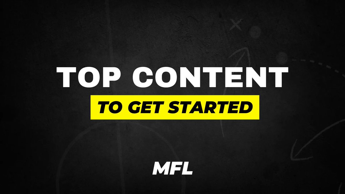 GETTING STARTED IN MFL ✨

New to MFL? We get it, it's a lot to take on.

The good news is there's something for everyone in terms of content 👇

If you like reading  📖
•  blog.playmfl.com

If you like nerding  🤓
•  whitepaper.playmfl.com

If you like watching  📺
•