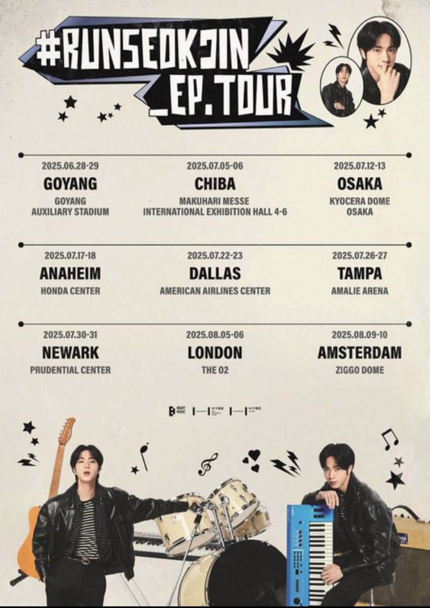 kinskay's tweet photo. Keep trending for Jin’s tour 📣

6 DAYS TO JIN TOUR
#RUNSEOKJIN_epTOUR
#Jin_TOUR https://t.co/f0oFbxhmLS