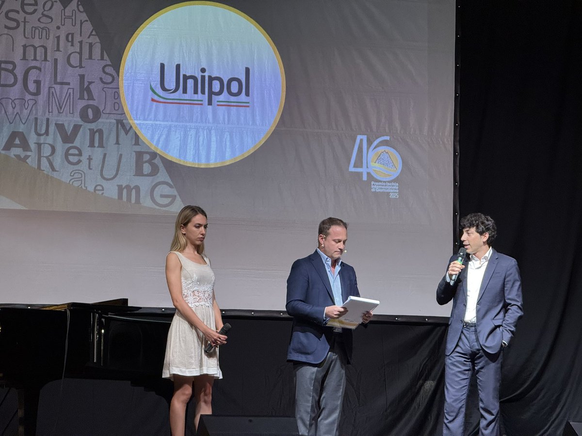 I giovanissimi premiati del #PremioIschia2025: #GretaCristini e #JacopoGasparetti