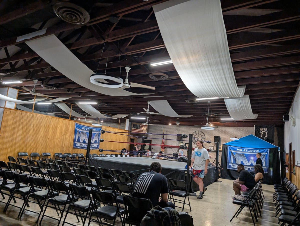TripleM007's tweet image. MAWA tonight in somerdale NJ. Come out and support Indie Wrestling. #dungeonstrong #prowrestling