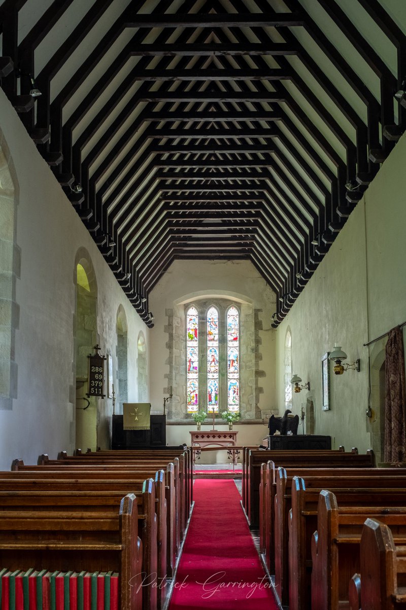 JPG_1969's tweet image. Church Preen, St John, Shropshire. A secluded chapel near Much Wenlock, cites C12th origins, but is much 'fixed' by the Victorians. It's also very long! #church #histroy #medieval #shropshire