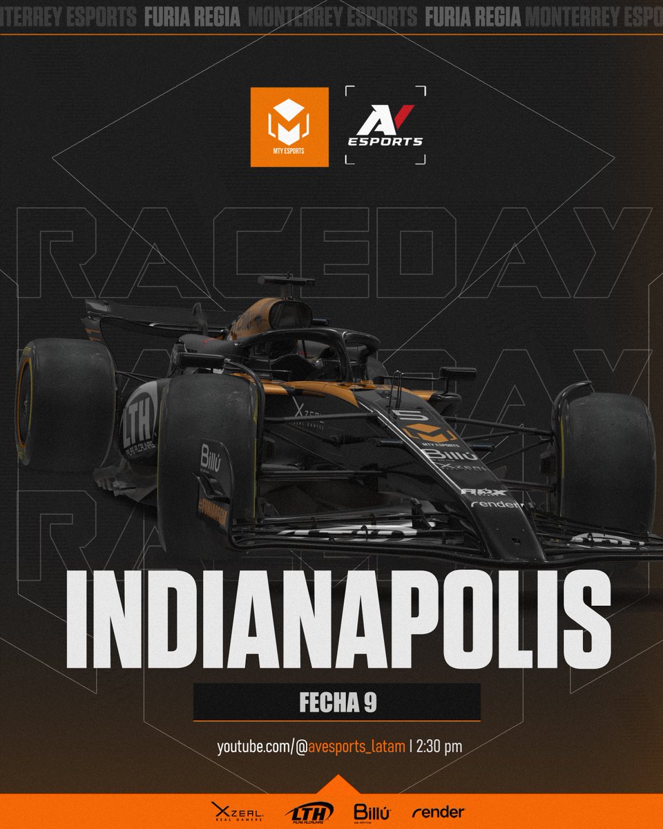 ¡HOY CORREMOS! 🏎️🏁 en <a href="/avesports_latam/">AV Esports</a> 

📺Disfruta de la transmisión en: youtube.com/watch?v=wW1mJb…

💳 Patrocinado por <a href="/BilluBank/">Billú</a>