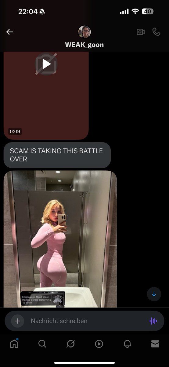 Natasha_2dfd's tweet photo. @weak_goon scammed me and my win and now I obey scam only. https://t.co/DZnUzNpwyx