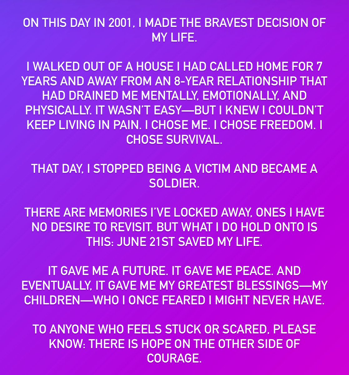 Nikki_lmh2205's tweet image. #FreedomDay #MyStory #HealingJourney #Survivor #StrongerNow #Gratitude #NewBeginnings 💜💜💜