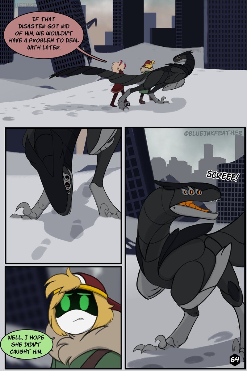 MD No way back AU. Chapter 3 pages 61-64

 #murderdrones #murderdronesau