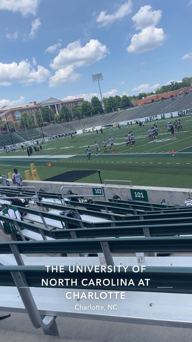 Tyzai Smith (@tyzai_smith5) on Twitter photo Had A Great Day Competing At <a href="/CharlotteFTBL/">Charlotte Football</a> Camp ! Learned A Lot & Got After It Thanks For The Opportunity 🖤💚!
<a href="/CioffiGary/">Coach Gary Cioffi</a>
<a href="/Charlotte49ers/">Charlotte 49ers</a>
<a href="/PrepRedzoneSC/">Prep Redzone South Carolina</a>
<a href="/CoachShaqYoung/">Shaq Young</a>
<a href="/LouatTheState/">Lou Bezjak</a> Had A Great Day Competing At <a href="/CharlotteFTBL/">Charlotte Football</a> Camp ! Learned A Lot & Got After It Thanks For The Opportunity 🖤💚!
<a href="/CioffiGary/">Coach Gary Cioffi</a>
<a href="/Charlotte49ers/">Charlotte 49ers</a>
<a href="/PrepRedzoneSC/">Prep Redzone South Carolina</a>
<a href="/CoachShaqYoung/">Shaq Young</a>
<a href="/LouatTheState/">Lou Bezjak</a>