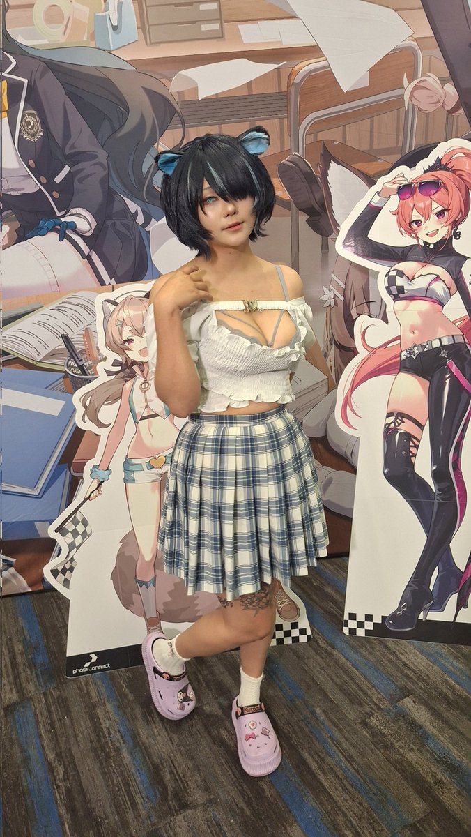 Erina cosplayer was so lovely 😍 #erinamakina