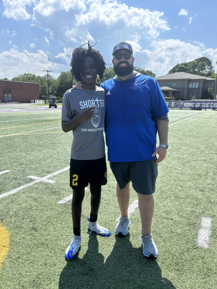 kywan_phillips1's tweet image. I HAD A GREAT CAMP TODAY AT SHORTER UNIVERSITY THANKS FOR THE INVITE! GOING 3-1 TODAY DURING 1v1’s @Shorter_FB @CoachMorrisonSU @coachmorrison58 @CoachZachBrooks @Coach_HJacobs @KJOTISSR @CoachDietlSU @LaneKnost @TimGlanton