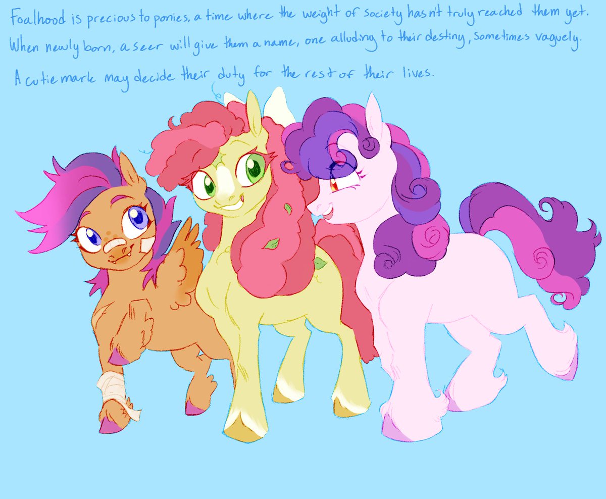 It isn’t that uncommon for adults to not have their cutiemark yet, and for a select few to change theirs with drastic measures. #mlp