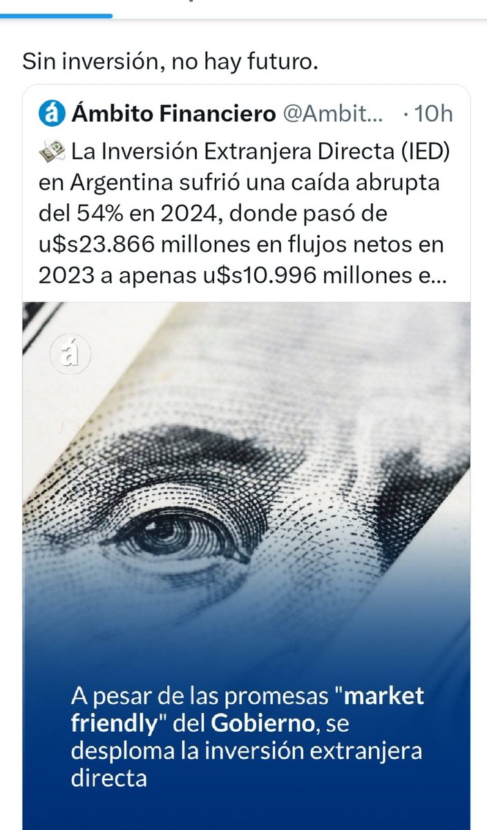 Gustavo Avila 💛 🐱 PRO sin fusion (@gustavo48864318) on Twitter photo <a href="/HalconesDel421/">@HalconesDel42</a> <a href="/JMilei/">Javier Milei</a> El humo puede durar un tiempo pero al final se va. Con pisar la inflación matando de hambre a los viejos NO alcanza. Y la gente como los voto, puede NO volver a votarlos.... <a href="/HalconesDel421/">@HalconesDel42</a> <a href="/JMilei/">Javier Milei</a> El humo puede durar un tiempo pero al final se va. Con pisar la inflación matando de hambre a los viejos NO alcanza. Y la gente como los voto, puede NO volver a votarlos....