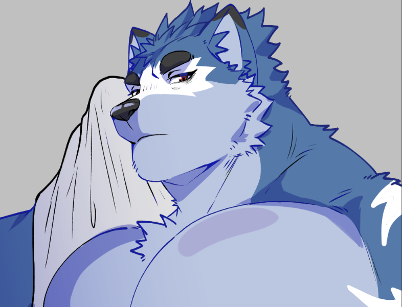 Big n' blue Mizuto!
Summer haircut 😎☀️