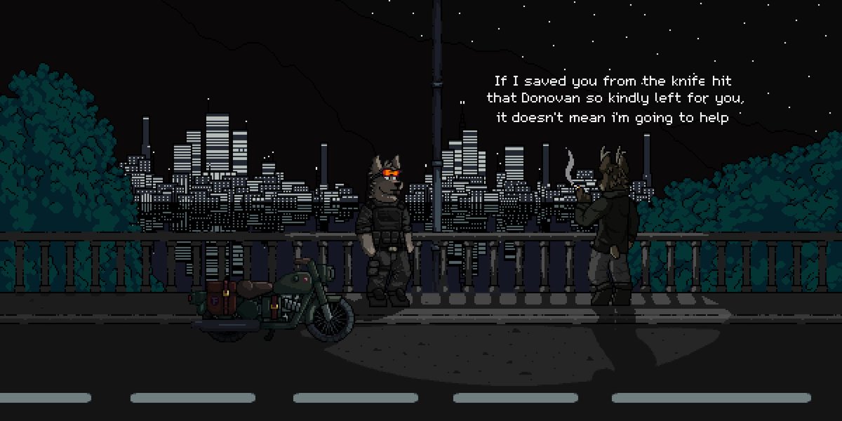 Well, I give up.
This is my best shot, I can't do anything better - I did what I could with the background and decided to go with a realistic (completely black, YES, I am lazy ,_,) night background.
I guess I have to admit that I am TERRIBLE at making backdrops...