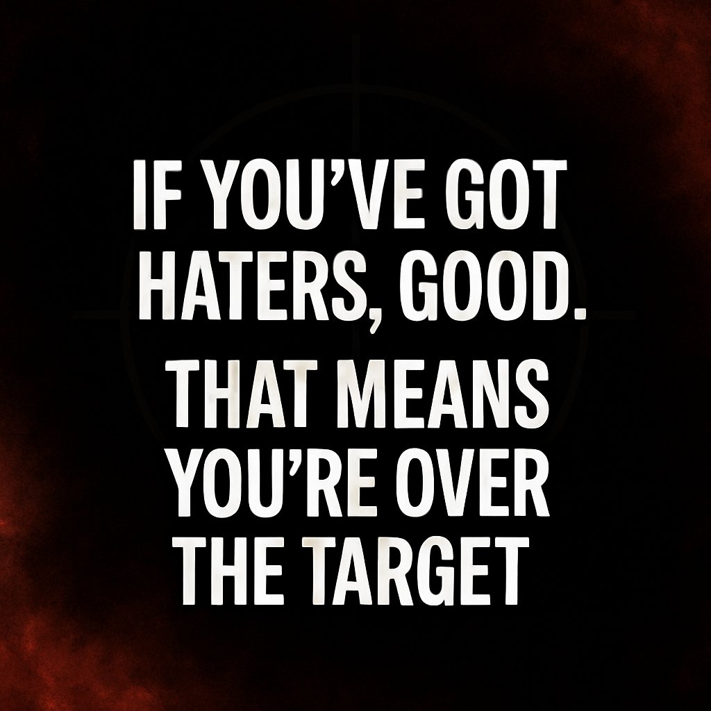RadicallyRight_'s tweet image. If the haters are loud,
you’re doing something right. 🎯
Keep aiming. You’re over the target.

#RadicallyRight #TruthHitsHard #NoBackingDown