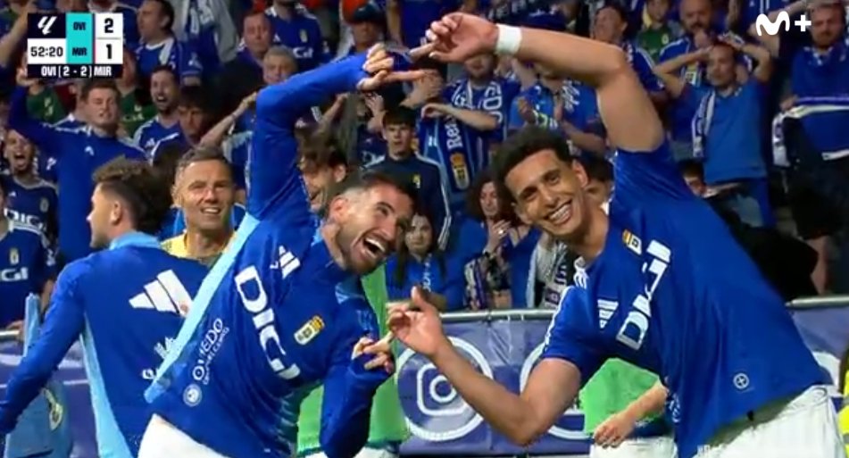 🐉 FUSIÓN. 

Ilyas Chaira anota el segundo del Oviedo. 

#LALIGAHYPERMOTION #LaCasaDelFútbol