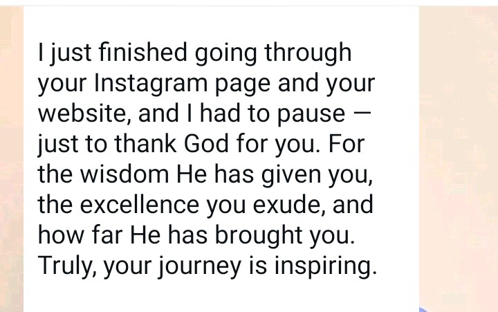 One of the highlights of today 🧡

Thank you Lord for how far you've brought me🙏